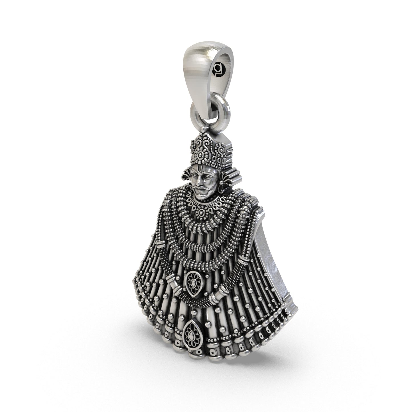 925 Silver Khatu Shyam Ji Pendant | Hindu God Barbarik Locket | Divine Spiritual Jewelry for Devotees