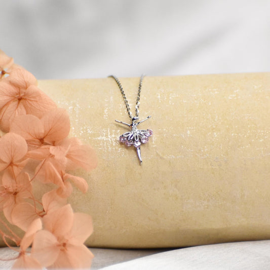 Dancing Doll Sterling Silver Pendant Chain - varudijewellers