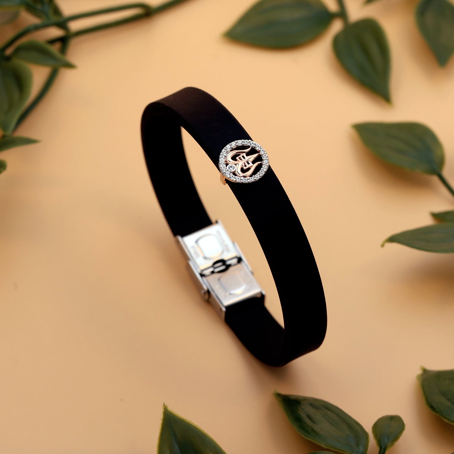 92.5 silvar Trishul Rakhi Bracelet