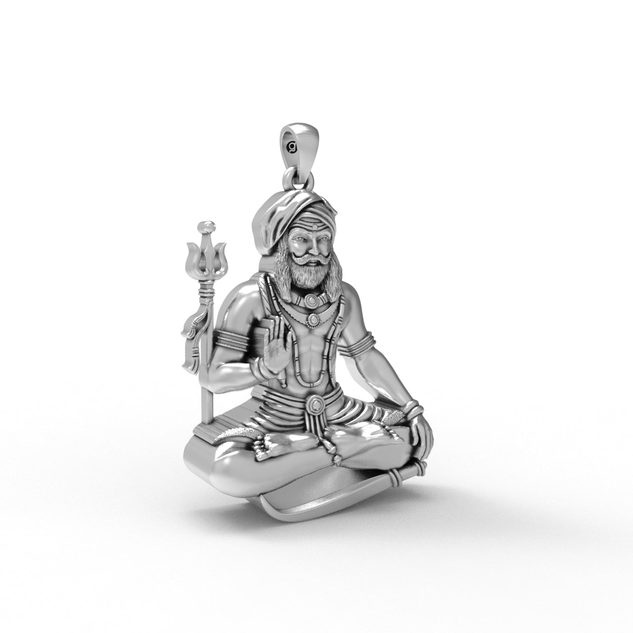 Jada Muniswaran Amman 925 Silver Pendant